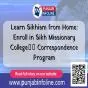 Learn Sikhism from Home: Enroll in Sikh Missionary College’s Correspondence Program