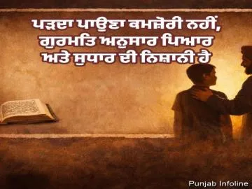 ਪੜਦਾ ਪਾਉਣਾ ਕਮਜ਼ੋਰੀ ਨਹੀਂ, ਗੁਰਮਤਿ ਅਨੁਸਾਰ ਪਿਆਰ ਅਤੇ ਸੁਧਾਰ ਦੀ ਨਿਸ਼ਾਨੀ ਹੈ