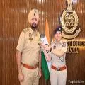 SSP Decorates DSP Pritpal Singh Sandhu with DGP Commendation Discs