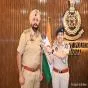 SSP Decorates DSP Pritpal Singh Sandhu with DGP Commendation Discs