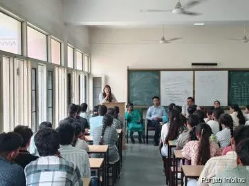 Voter Awareness Lecture Organized at Govt. College, Ludhiana East
