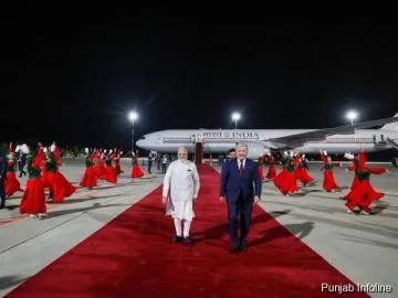 PM Modi arrives in Bishkek for two-day Kyrgyzstan visit, to attend 26th SCO Summit and meet key leaders