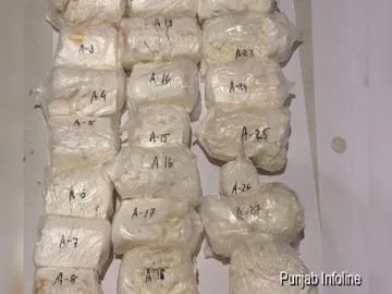 Ugandan National Arrested at Ahmedabad Airport with 981 Grams of Cocaine Hidden in Trolley Bag