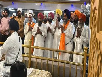 ਅਕਾਲੀ ਦਲ ਵਾਰਿਸ ਪੰਜਾਬ ਦੇ ਮਾਲਵਾ ਜੋਨ ਦੋ ਦੇ ਇੰਚਾਰਜ ਨਿਯੁਕਤ ਹੋਣ 'ਤੇ ਪ੍ਰਗਟ ਸਿੰਘ ਭੋਡੀਪੁਰਾ ਤਖਤ ਸ੍ਰੀ ਦਮਦਮਾ ਸਾਹਿਬ ਹੋਏ ਨਤਮਸਤਕ