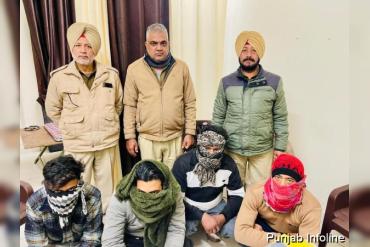 सार्वजनिक स्थान पर शराब पिलाने वाले 4 आरोपी गिरफ्तार, राजपुरा पुलिस ने दर्ज की FIR