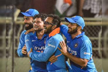 ਭਾਰਤ ਨੇ ਵੈਸਟਇੰਡੀਜ਼ ਨੂੰ 107 ਦੌੜਾਂ ਨਾਲ ਹਰਾ ਕੇ ਸੀਰੀਜ਼ 'ਚ 1-1 ਨਾਲ ਕੀਤੀ ਬਰਾਬਰੀ