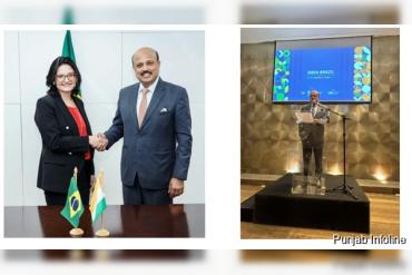 India-Brazil Target USD 30 Billion Bilateral Trade by 2030, Discuss Pharma and Agriculture Market Access
