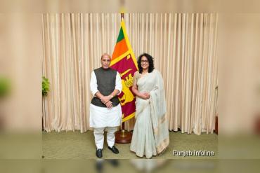 Rajnath Singh Meets Sri Lankan Prime Minister Harini Amarasuriya, Discusses Development Cooperation