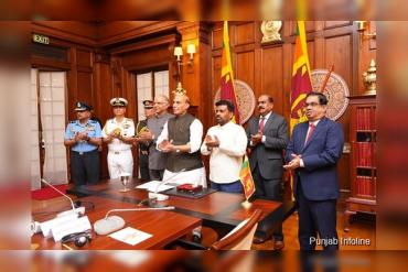 India, Sri Lanka Sign MoUs on L70 Gun Upgradation and Defence Cooperatio