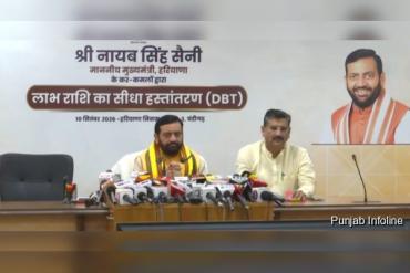Haryana CM Transfers ₹1,890.16 Crore to Beneficiaries Under Welfare Schemes