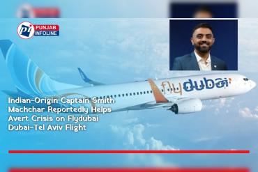Indian-Origin Captain Smith Machchar Reportedly Helps Avert Crisis on Flydubai Dubai-Tel Aviv Flight