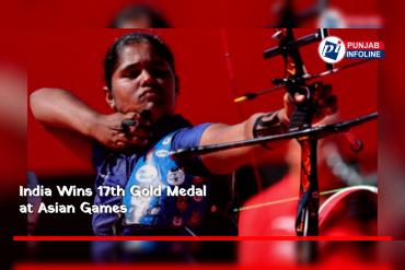 India Wins 17th Gold Medal at Asian Games