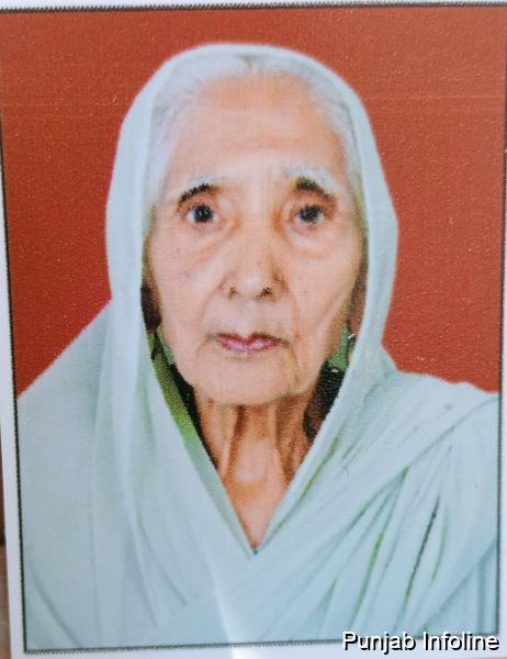 ਸ਼ੋਕ ਸਮਾਚਾਰ :- ਬੈਕਟਰ ਪਰਿਵਾਰ ਨੂੰ ਸਦਮਾ ਮਾਤਾ ਜੀ ਉਮਾ ਵੰਤੀ ਬੈਕਟਰ ਦਾ ਦੇਹਾਂਤ