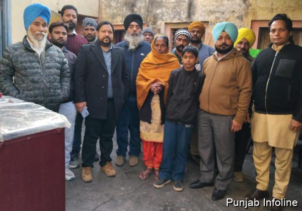 ਪ੍ਰਧਾਨ ਸੁਖਜਿੰਦਰ ਸੁੱਖੀ ਦੀ ਅਗਵਾਈ ਹੇਠ ਜੈ ਭੀਮ ਮੰਚ ਨੇ ਨਿਭਾਈ ਇਨਸਾਨੀਅਤ, ਅੱਗ ਪੀੜਤ ਪਰਿਵਾਰ ਦੀ ਕੀਤੀ ਵੱਡੀ ਮਦਦ