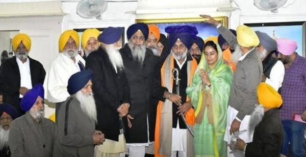 ਸ੍ਰ. ਸੁਖਬੀਰ ਸਿੰਘ ਬਾਦਲ ਤੀਜੀ ਵਾਰ ਸਰਬਸੰਮਤੀ ਨਾਲ ਚੁਣੇ ਗਏ ਸ਼੍ਰੋਮਣੀ ਅਕਾਲੀ ਦਲ ਦੇ ਪ੍ਰਧਾਨ l