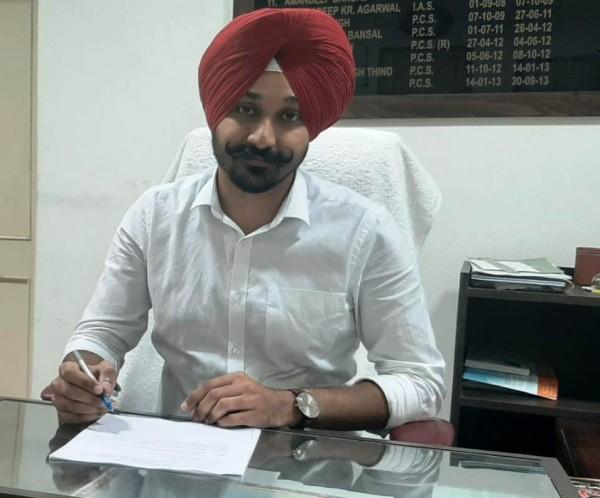 ਬਬਨਦੀਪ ਸਿੰਘ ਵਾਲੀਆ ਨੇ ਸੰਗਰੂਰ ਦੇ ਐਸ.ਡੀ.ਐਮ. ਵਜੋਂ ਅਹੁਦਾ ਸੰਭਾਲਿਆ