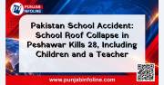 Pakistan School Accident: 28 Children and Teachers Killed After School Roof Collapses; Deceased Children Were Under 13