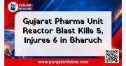 Gujarat Pharma Unit Reactor Blast Kills 5, Injures 6 in Bharuch