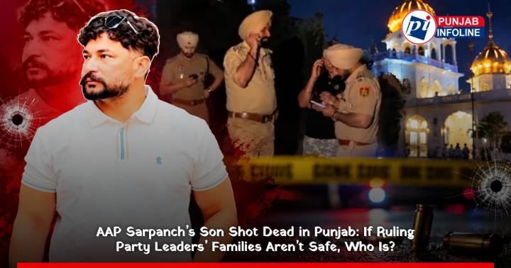 AAP Sarpanch’s Son Shot Dead in Punjab: If Ruling Party Leaders’ Families Aren’t Safe, Who Is?